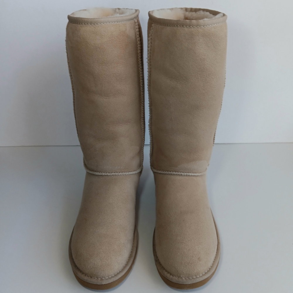 UGG Classic Tall Suede Boots - Sand - Women’s Size 9